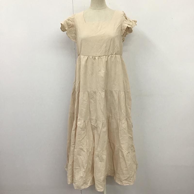 オリーブデオリーブ OLIVE des OLIVE ワンピース ロングスカート FREE 無地 ベージュ / ベージュ /  レディース USED 古着 中古 10123442