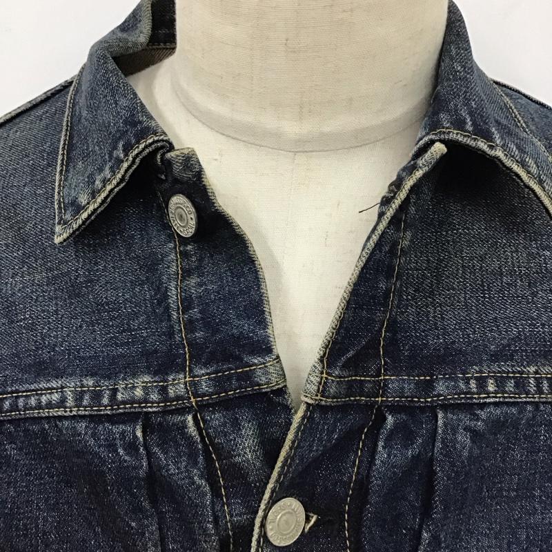 リーバイストラウスアンドコー Levi Strauss & co. ジャケット、上着 ジャケット、ブレザー デニムジャケット カラージャケット 長袖ジャケット ブルゾン Gジャン 古着 40 無地 インディゴ / インディゴ /  メンズ USED 古着 中古 10123828