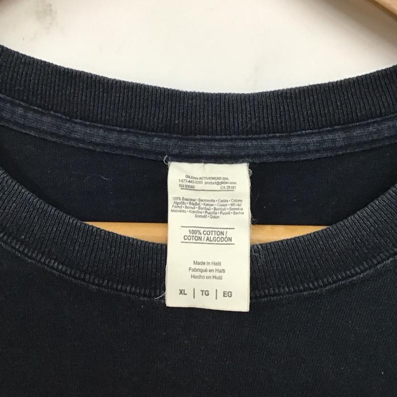 古着 USED Tシャツ 半袖 半袖カットソー プリントTシャツ クルーネックカットソー SADE XL プリント 紺 / ネイビー /  メンズ USED 古着 中古 10129871