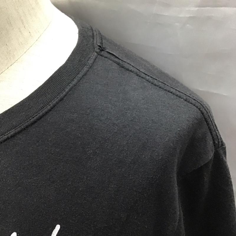 ディーゼル DIESEL Tシャツ 半袖 クルーネック ドクロ スカル COSMIK M プリント 黒 / ブラック /  メンズ USED 古着 中古 10116491