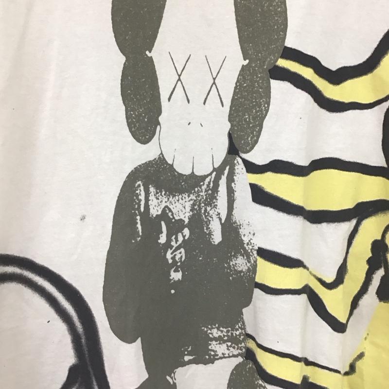 カクタスジャック Cactus Jack Tシャツ 半袖 半袖カットソー プリントTシャツ クルーネックカットソー XL プリント 白 / ホワイト /  メンズ USED 古着 中古 10134802