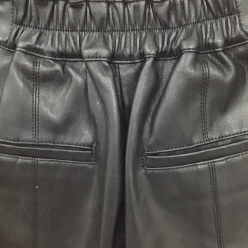 ジーナシス JEANASIS パンツ ショートパンツ JS050662TS レザーハーフパンツ FREE 無地 黒 / ブラック /  レディース USED 古着 中古 10129248