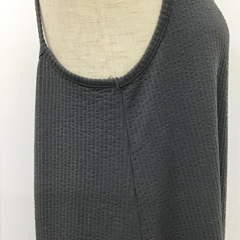 マウジー MOUSSY ワンピース ロングスカート 010GSS80-1200 ティアード キャミワンピース 1 無地 灰 / グレー /  レディース USED 古着 中古 10109022