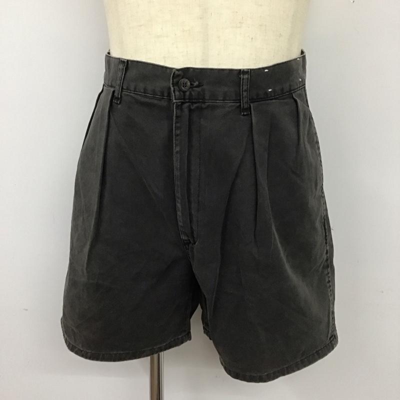 ポロバイラルフローレン Polo by RALPH LAUREN パンツ ショートパンツ ショートパンツ ハーフパンツ カジュアルパンツ 90s usa製 3 無地 黒 / ブラック /  メンズ USED 古着 中古 10112121