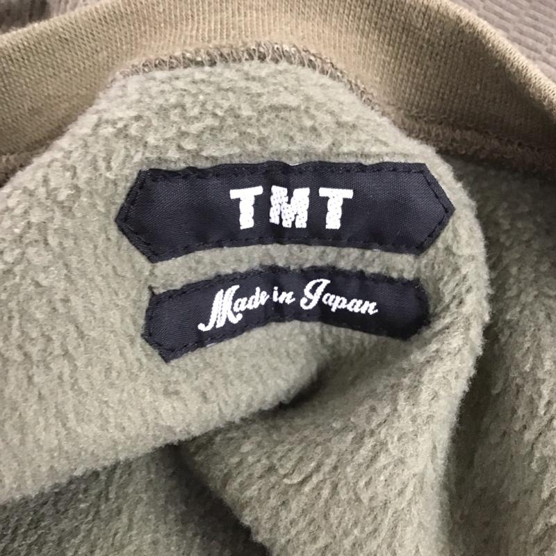 ティーエムティー TMT カットソー 長袖 長袖ヘンリーネックカットソー 裏地ボア 長袖カットソー XL 無地 カーキ / カーキ /  メンズ USED 古着 中古 10126510