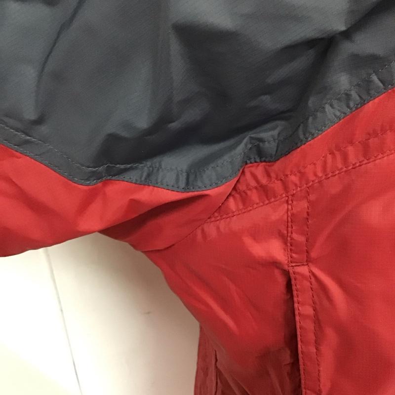 エルエルビーン L.L.Bean ジャケット、上着 ジャンパー、ブルゾン ジップアップジャケット ジャンパー アウター フード付きジャケット S ロゴ、文字 えんじ / ワインレッド / X 黒 / ブラック /  メンズ USED 古着 中古 10111263