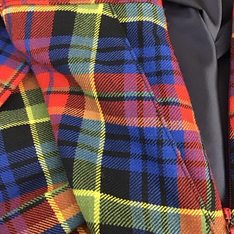ブルックスブラザーズ BROOKS BROTHERS スカート ひざ丈スカート Red Fleece ボックスプリーツ 8 チェック マルチカラー / マルチカラー /  レディース USED 古着 中古 10120839