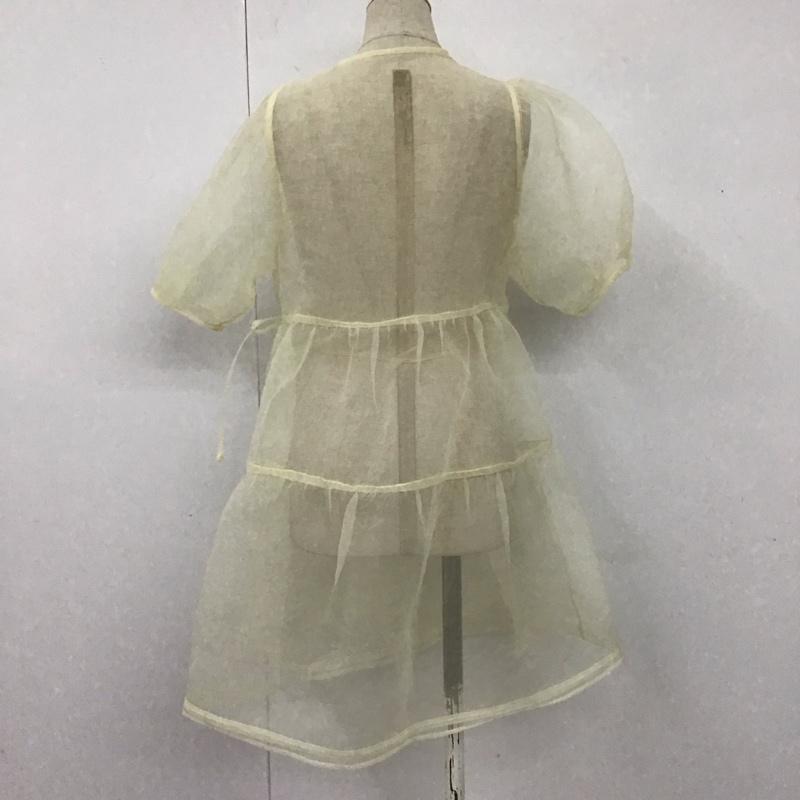 フリークスストア FREAK S STORE ワンピース ミニスカート 1113248903240 シアーカシュクール半袖ワンピース FREE 無地 マルチカラー / マルチカラー /  レディース USED 古着 中古 10107333