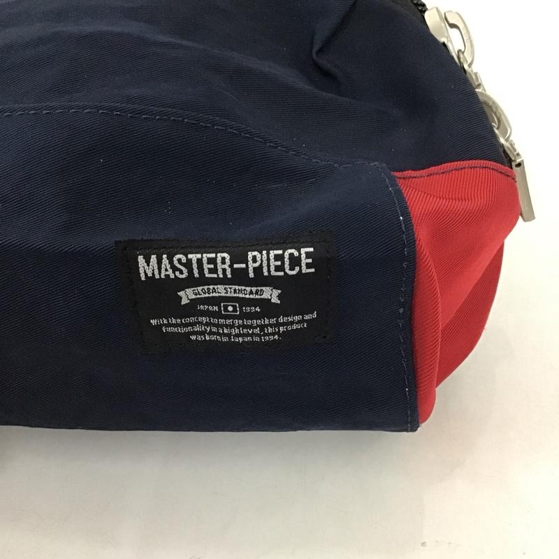 マスターピース MASTERPIECE ウエストバッグ ウエストバッグ 02346-NT Link ウエストバッグ カラビナ ロゴ、文字 緑 / グリーン / X 赤 / レッド /  メンズ USED 古着 中古 10146262