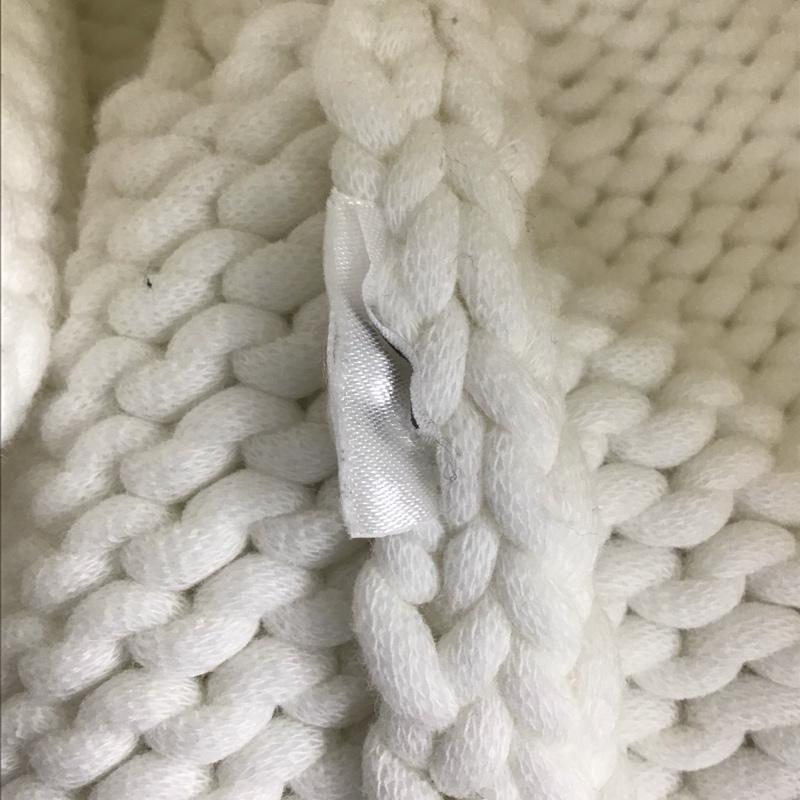 ザラ ZARA ニット、セーター 半袖 ニットベスト ノースリーブカットソー ショート丈ニット M 無地 白 / ホワイト /  レディース USED 古着 中古 10110445