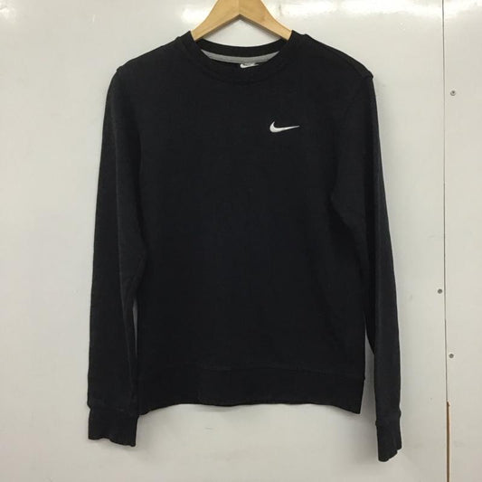 ナイキ NIKE トレーナー 長袖 aa3178-010 長袖トレーナー スウェット クルーネック S ロゴ、文字 黒 / ブラック /  メンズ USED 古着 中古 10139173