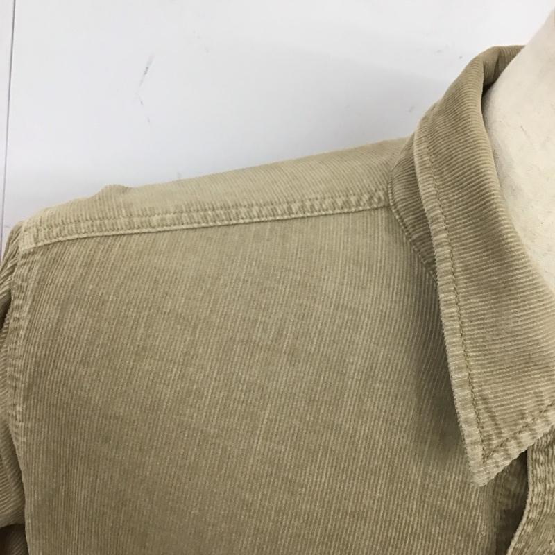 リーバイスレッドタブ Levi s RED TAB シャツ、ブラウス 長袖 長袖シャツ コーデュロイシャツ カジュアルシャツ M 無地 ベージュ / ベージュ /  メンズ USED 古着 中古 10125005