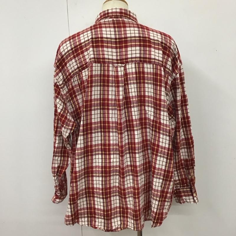 チャップス CHAPS シャツ、ブラウス 長袖 長袖シャツ カラーシャツ ポケットシャツ 長袖カットソー チェックシャツ L チェック マルチカラー / マルチカラー /  メンズ USED 古着 中古 10118281