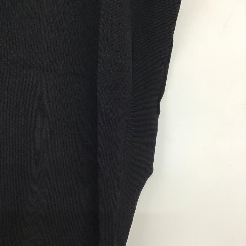 ジーナシス JEANASIS ベスト ベスト JS063389SB 14GソウバリVベスト FREE 無地 黒 / ブラック /  レディース USED 古着 中古 10134651