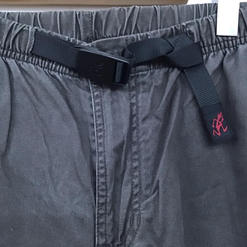 グラミチ GRAMICCI パンツ ワークパンツ、ペインターパンツ 0816-fdj ストレッチニューナローパンツ ワークパンツ XL ロゴ、文字 黒 / ブラック /  メンズ USED 古着 中古 10142379