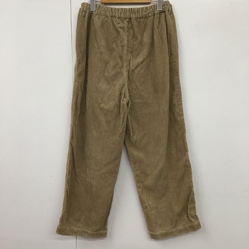 ニコアンド niko and... ボトムス ボトムス コーデュロイ L 無地 ベージュ / ベージュ /  レディース USED 古着 中古 10131860
