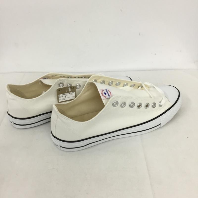コンバース CONVERSE スニーカー スニーカー 32765140 nextar 110 ox 27.5cm 箱有 27.5cm ロゴ、文字 白 / ホワイト /  メンズ USED 古着 中古 10131677