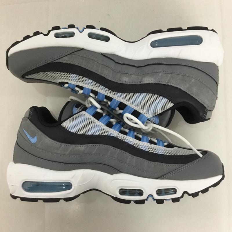 ナイキ NIKE スニーカー スニーカー DM0011 003 AIR MAX 95 28cm 箱有 28.0cm ロゴ、文字 白 / ホワイト / X 灰 / グレー / X 青 / ブルー /  メンズ USED 古着 中古 10128879