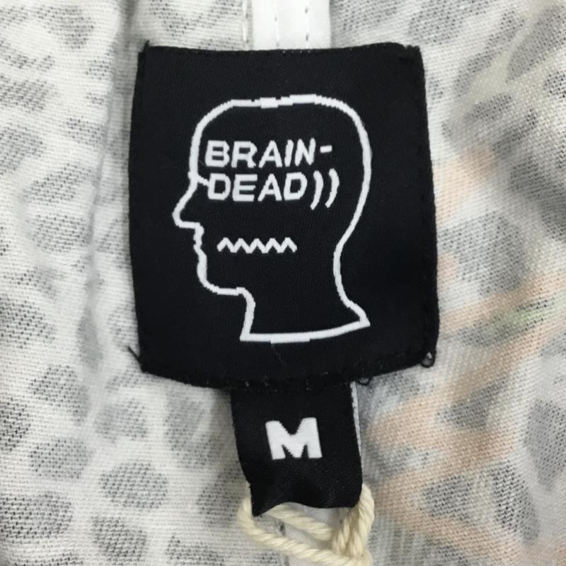 ブレインデット BRAIN DEAD パンツ ワークパンツ、ペインターパンツ M 総柄 茶 / ブラウン / X 橙 / オレンジ / X 青 / ブルー /  メンズ USED 古着 中古 10119969