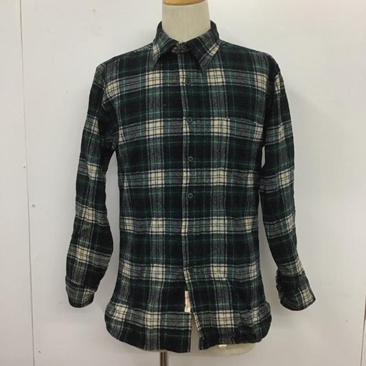 ペンドルトン PENDLETON シャツ、ブラウス 長袖 長袖シャツ カラーシャツ ポケットシャツ 長袖カットソー チェックシャツ 70s L チェック マルチカラー / マルチカラー /  メンズ USED 古着 中古 10106825