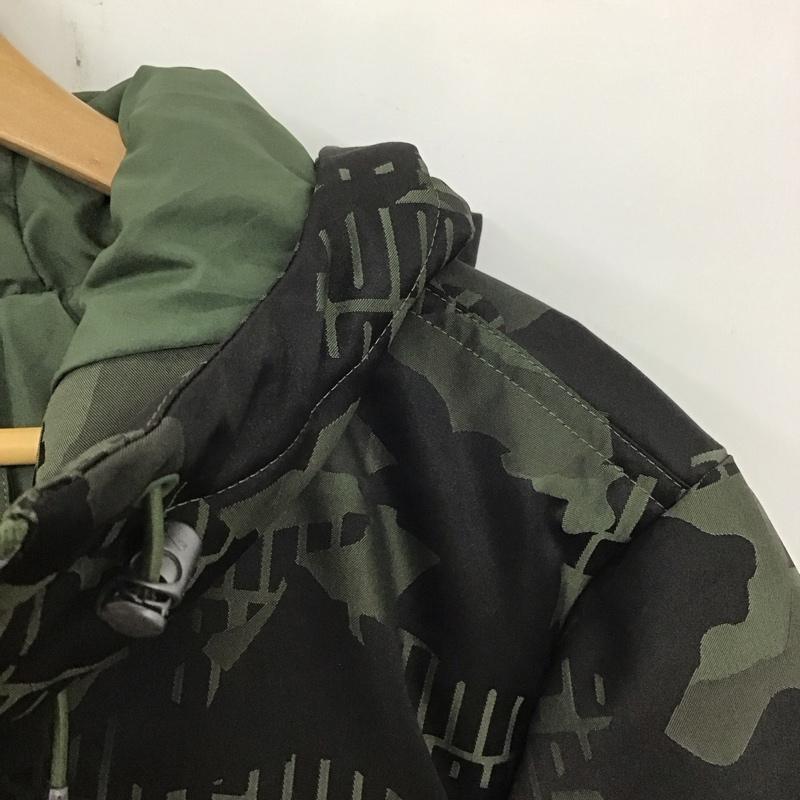 プーマ PUMA ジャケット、上着 ジャケット、ブレザー ジップアップダウンジャケット アウターフード付きジャケット M カモフラージュ柄・迷彩 マルチカラー / マルチカラー /  メンズ USED 古着 中古 10134868