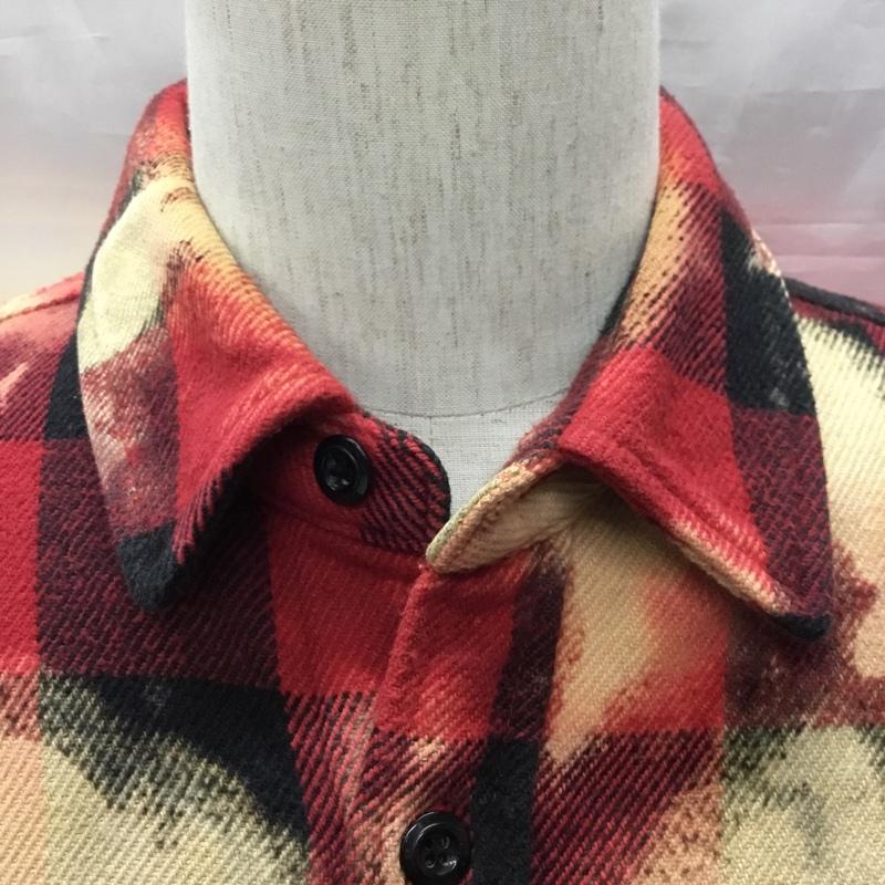 シュプリーム Supreme シャツ、ブラウス 長袖 13AW BleachedBuffaloHeavyweightShirt 長袖シャツ M 総柄 マルチカラー / マルチカラー /  メンズ USED 古着 中古 10122280