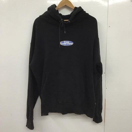 ザコンビニ THE CONVENI パーカー 長袖 長袖 XL ロゴ、文字 ダークグレー / ダークグレー /  メンズ USED 古着 中古 10147783