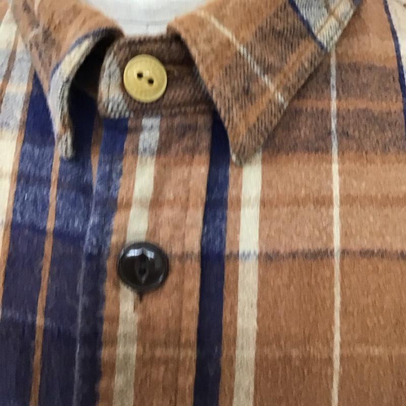 マナスタッシュ MANASTASH シャツ、ブラウス 長袖 XL チェック マルチカラー / マルチカラー /  メンズ USED 古着 中古 10123483