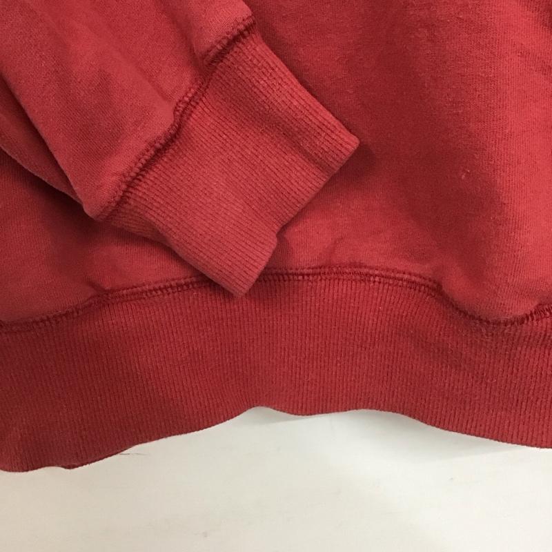 古着 USED パーカー 長袖 長袖パーカー プルオーバーパーカー スウェット 古着 S ロゴ、文字 赤 / レッド /  メンズ USED 古着 中古 10148191