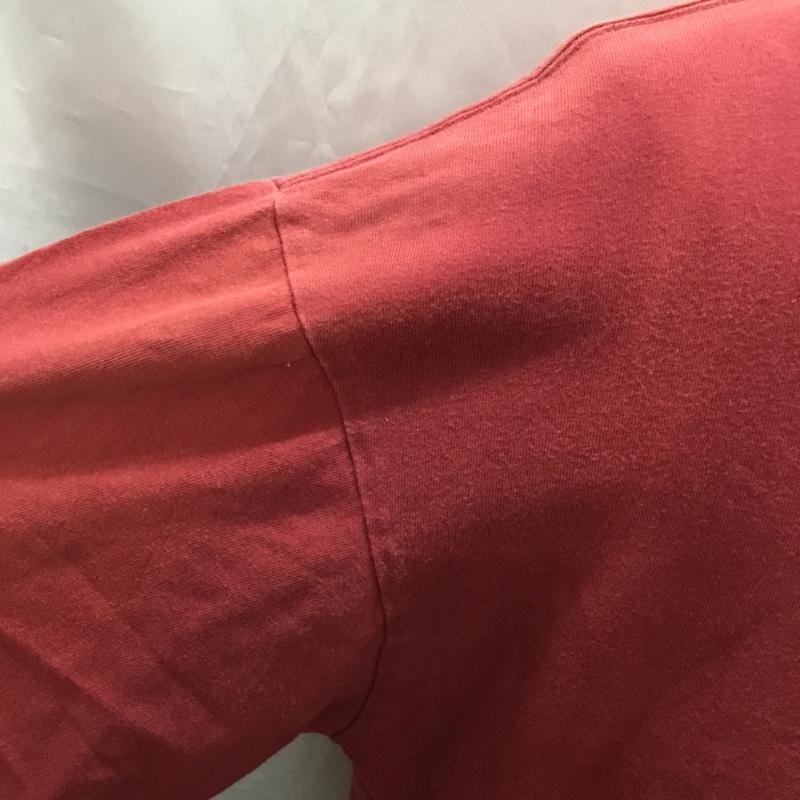 古着 USED Tシャツ 半袖 半袖カットソー プリントTシャツ クルーネックカットソー 古着 XXL プリント えんじ / ワインレッド /  メンズ USED 古着 中古 10116841