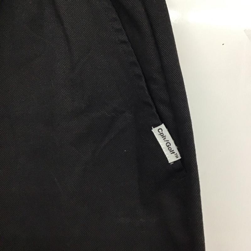 キャプテンズヘルム Captains Helm パンツ チノパン CHG24-SS-P04 クロップドパンツ ゴルフ L ロゴ、文字 黒 / ブラック /  メンズ USED 古着 中古 10113937