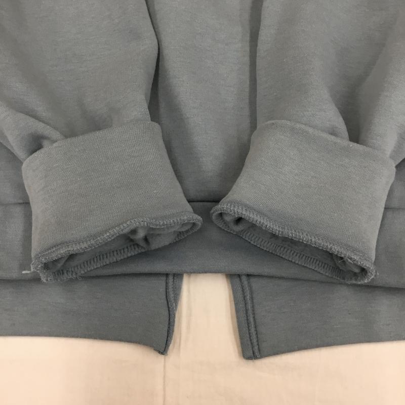 グローバルワーク GLOBAL WORK パーカー 長袖 M 無地 青 / ブルー /  レディース USED 古着 中古 10138266