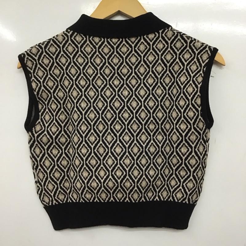 ムルーア MURUA ニット、セーター 半袖 012242601701 モノグラムニットポロ FREE 総柄 マルチカラー / マルチカラー /  レディース USED 古着 中古 10146783