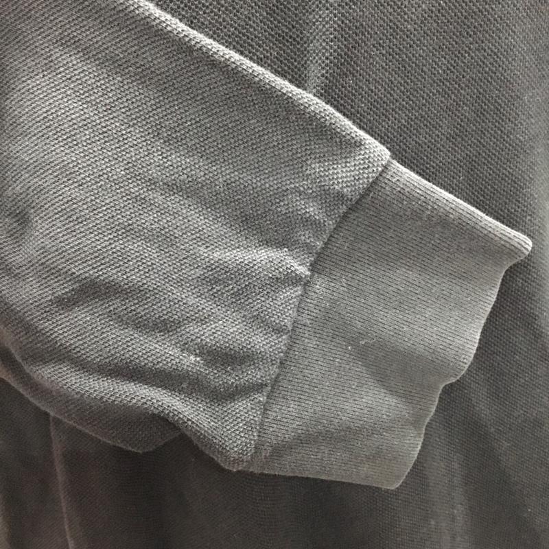 ポロバイラルフローレン Polo by RALPH LAUREN パーカー 長袖 鹿の子 プルオーバー L ワンポイント 黒 / ブラック /  メンズ USED 古着 中古 10117194