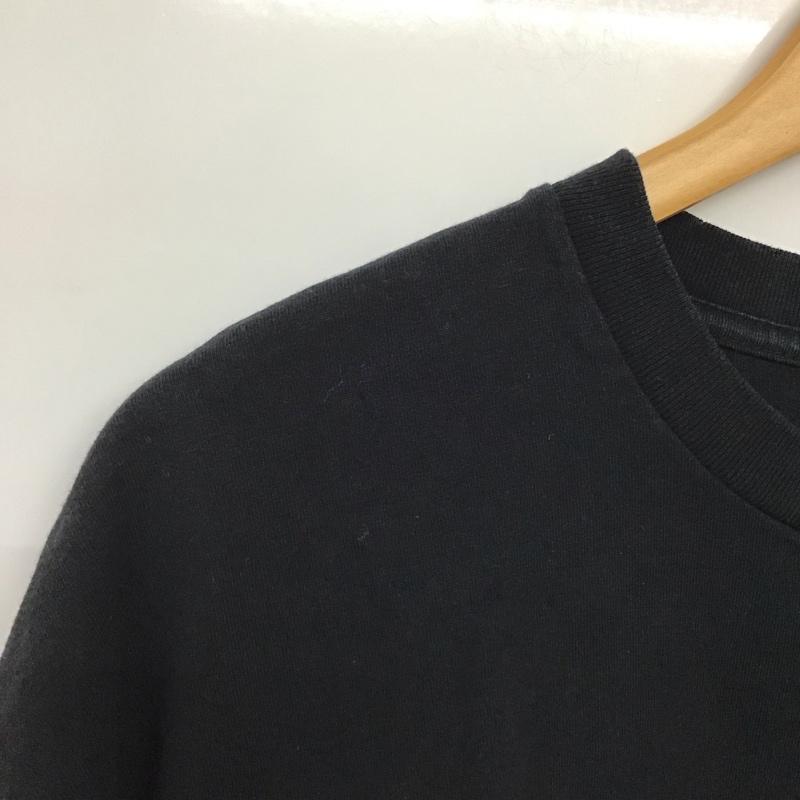 ベイプ BAPE Tシャツ 半袖 半袖カットソー プリントTシャツ クルーネックカットソー XL ロゴ、文字 黒 / ブラック /  メンズ USED 古着 中古 10141416