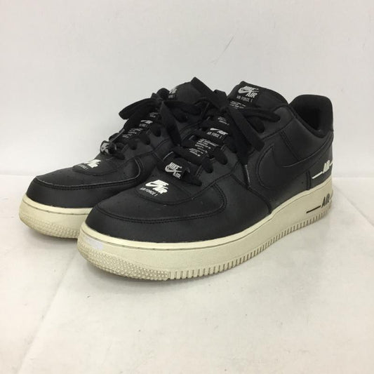 ナイキ NIKE スニーカー スニーカー CJ1379-001 AIR FORCE 1 07 LV8 3 27cm 27.0cm ロゴ、文字 黒 / ブラック / X 白 / ホワイト /  メンズ USED 古着 中古 10136468