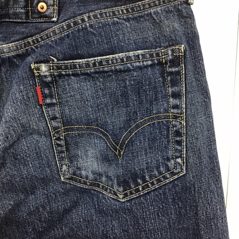 リーバイストラウスアンドコー Levi Strauss & co. パンツ デニム、ジーンズ デニムパンツ ワイドパンツ カジュアルパンツ 34 無地 インディゴ / インディゴ /  メンズ USED 古着 中古 10143629