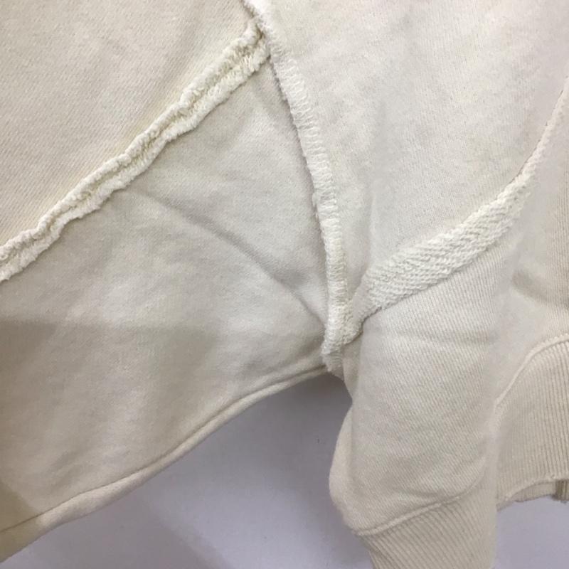 ローリーズファーム LOWRYS FARM トレーナー 長袖 1 無地 オフホワイト / オフホワイト /  レディース USED 古着 中古 10141592