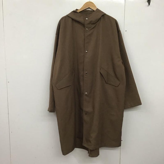 アイテムズ アーバンリサーチ ITEMS URBAN RESEARCH コート コート一般 IT34-17C007 ポリツイル モッズオーバーコート L 無地 茶 / ブラウン /  レディース USED 古着 中古 10142255