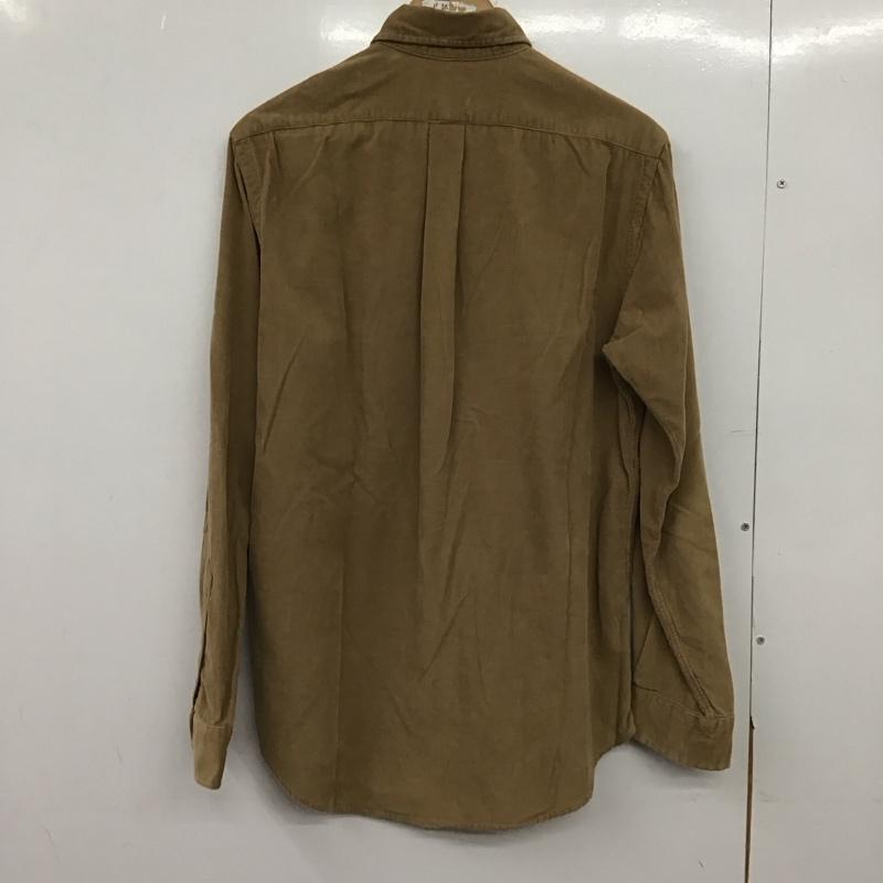 ポロラルフローレン POLO RALPH LAUREN シャツ、ブラウス 長袖 長袖シャツ コーデュロイシャツ カジュアルシャツ S ロゴ、文字 ベージュ / ベージュ /  メンズ USED 古着 中古 10150871