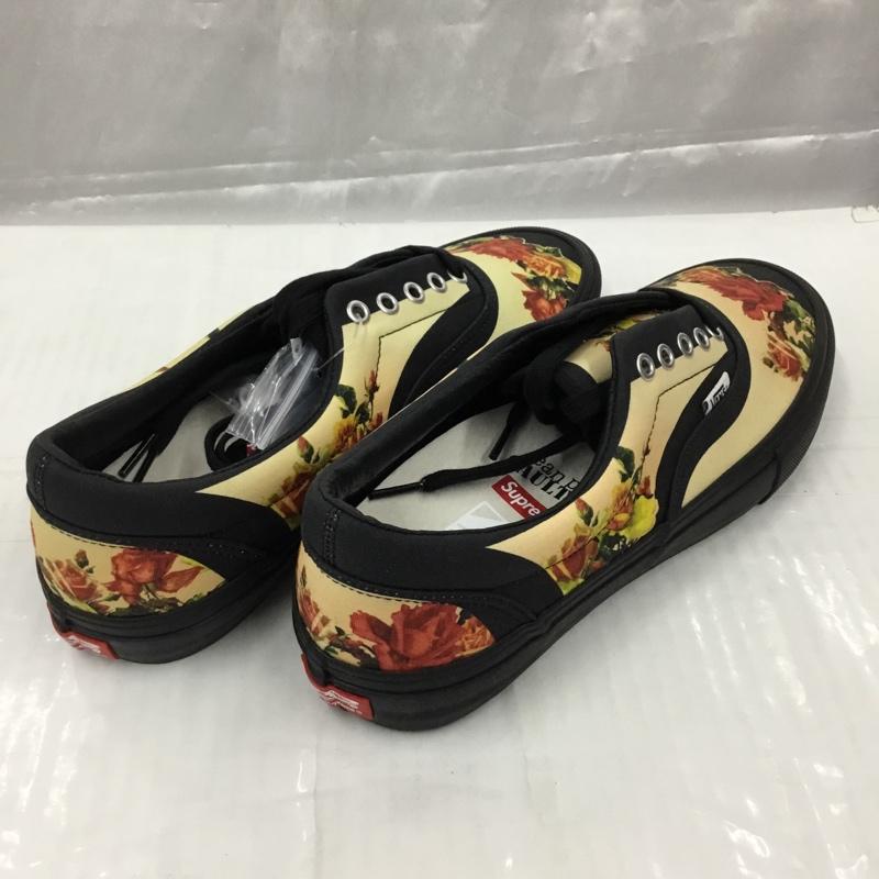 シュプリーム Supreme スニーカー スニーカー 721454 19SS Vans Jean Paul Gaultier Floral Print Era Pro 28.5cm 箱有 28.5cm 花柄 黒 / ブラック /  メンズ USED 古着 中古 10106028