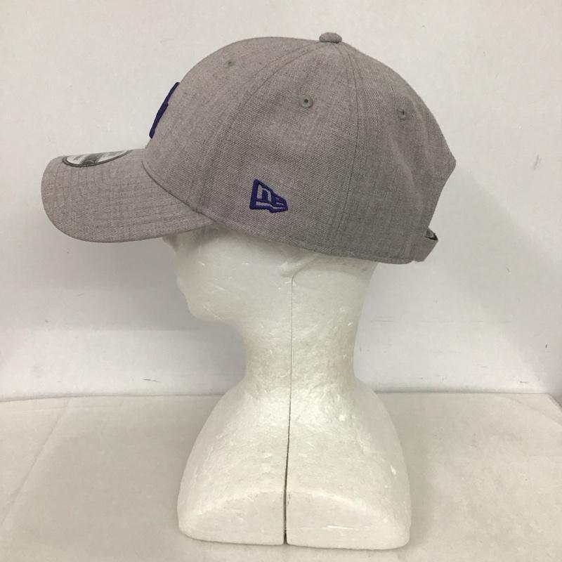 ニューエラ NEW ERA 帽子 キャップ 9FORTY LA ロゴ、文字 灰 / グレー /  メンズ USED 古着 中古 10148208