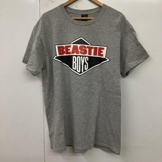 古着 USED Tシャツ 半袖 BEASTIE BOYS RAPTEES バンドTシャツ L ロゴ、文字 灰 / グレー /  メンズ USED 古着 中古 10123350
