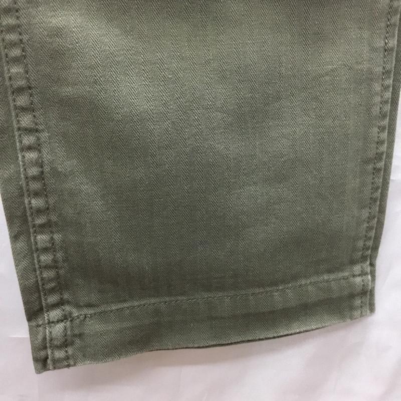 ビームスプラス BEAMS + パンツ ワークパンツ、ペインターパンツ ベイカーパンツ ミリタリーパンツ ワイドパンツ カジュアルパンツ S 無地 カーキ / カーキ /  メンズ USED 古着 中古 10114125