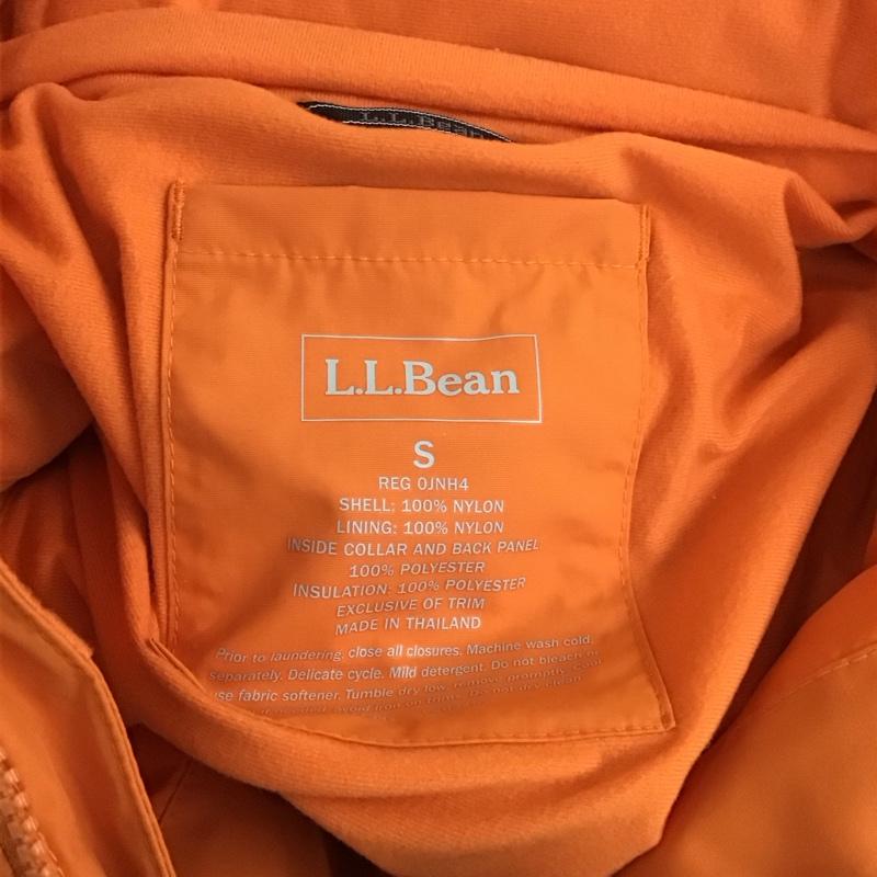 エルエルビーン L.L.Bean ジャケット、上着 ジャケット、ブレザー OJNH4 ナイロンジャケット 中綿 S ロゴ、文字 橙 / オレンジ /  メンズ USED 古着 中古 10111861