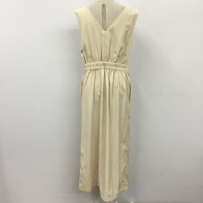 ビス ViS ワンピース ロングスカート ノースリーブロングワンピース フレアスカートワンピース FREE 無地 アイボリー / アイボリー /  レディース USED 古着 中古 10115814