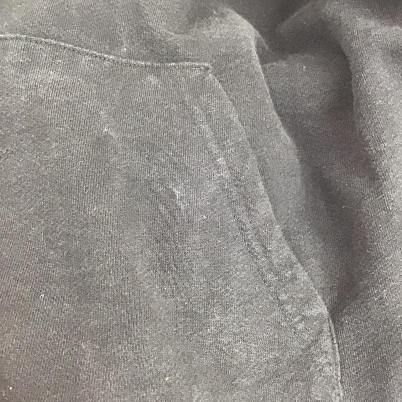 ロサンゼルスアパレル LOS ANGELES APPAREL パーカー 長袖 長袖パーカー プルオーバーパーカー スウェット XL 無地 黒 / ブラック /  メンズ USED 古着 中古 10148307