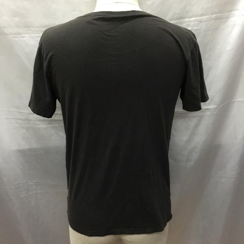 ティーシーエスエス TCSS Tシャツ 半袖 半袖カットソー プリントTシャツ クルーネックカットソー S ロゴ、文字 黒 / ブラック /  メンズ USED 古着 中古 10114589