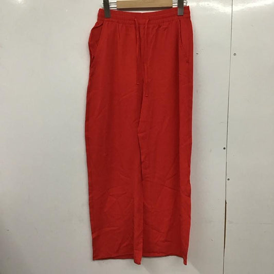 ザラ ZARA パンツ スラックス XS 無地 赤 / レッド /  レディース USED 古着 中古 10150630