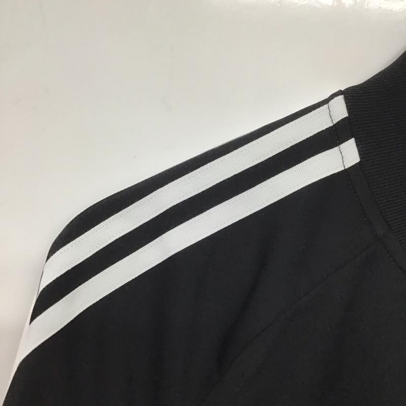 アディダス adidas ジャケット、上着 ジャンパー、ブルゾン BK5931 スーパースタートラックトップ プリント X ロゴ、文字 黒 / ブラック /  レディース USED 古着 中古 10139942